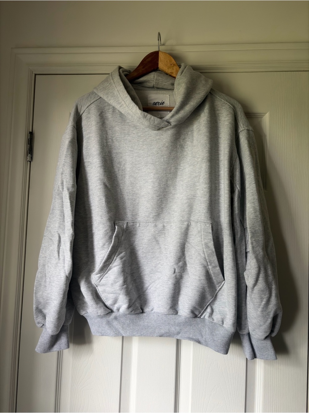 Aerie Jet Setter Hoodie Grey Size Small - Picture 7 of 12